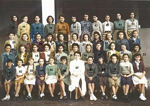 COLLEGE MODERNE DE JEUNES FILLES 1952 6 EME 4